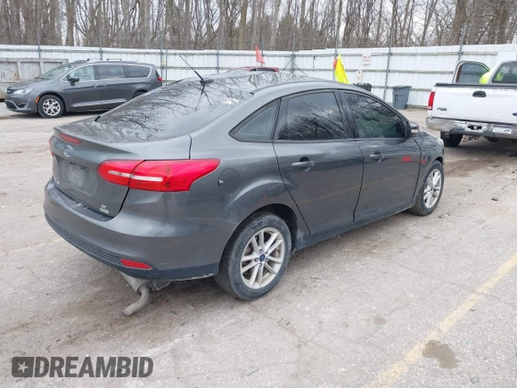 2017 Ford Focus SE with VIN 1FADP3FE9HL238432, listed as a IAAI auction lot 41897460 with 86,792 mi miles and . Bid and sale history available at carsss.com. Image 4.