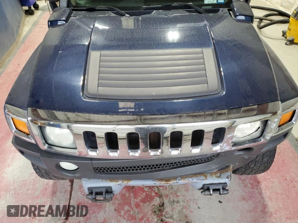 2007 Hummer H3 SUV with VIN 5GTDN13E478117021, listed as a Copart auction lot 75797694 with 157,256 mi miles and Salvage Title. Bid and sale history available at carsss.com. Image 12.