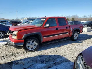 2007 Chevrolet Silverado 1500 LT3 with VIN 2GCEK13Z771161332, listed as a Copart auction lot 88519345 with 154,413 mi miles and Salvage Title. Bid and sale history available at DreamBid. Image 1.