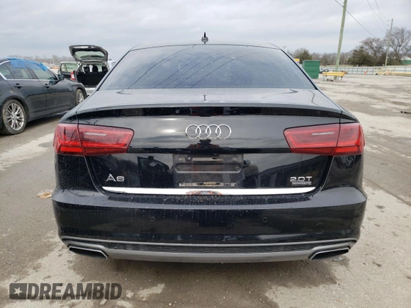 2016 Audi A6 2.0T Premium Plus with VIN WAUGFAFC2GN013122, listed as a Copart auction lot 41892863 with 80,116 mi miles. Bid and sale history available at carsss.com. Image 6.