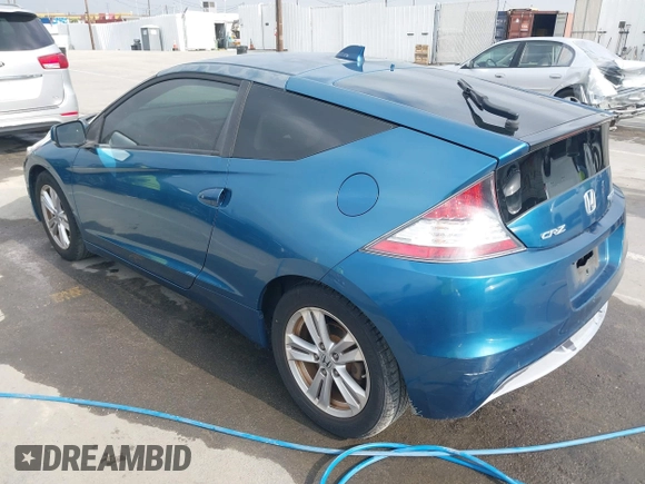 2012 Honda CR-Z with VIN JHMZF1D45CS004237, listed as a IAAI auction lot 42598638 with 60,896 mi miles and . Bid and sale history available at DreamBid. Image 3.