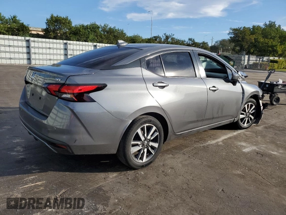 2021 Nissan Versa SV with VIN 3N1CN8EV7ML848423, listed as a Copart auction lot 44277935 with 86,517 mi miles and Non Repairable. Bid and sale history available at carsss.com. Image 3.