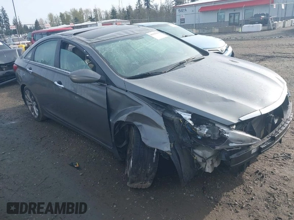 2013 Hyundai Sonata Limited with VIN 5NPEC4AB4DH558754, listed as a IAAI auction lot 39115355 with 113,960 mi miles and . Bid and sale history available at DreamBid. Image 1.