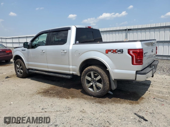 2015 Ford F-150 XLT with VIN 1FTEW1EGXFFC48357, listed as a Copart auction lot 59607485 with 199,050 mi miles and Salvage title. Bid and sale history available at DreamBid. Image 2.