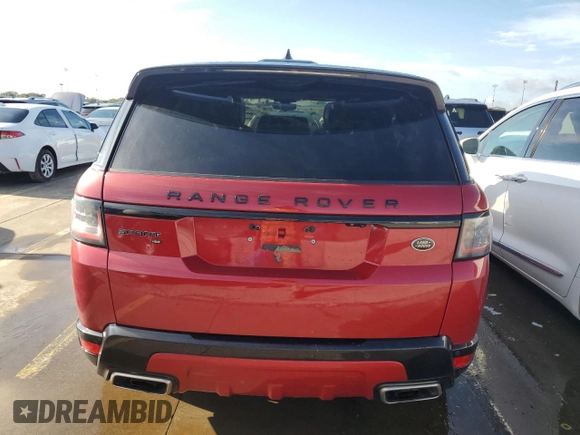 2020 Land Rover Range Rover with VIN NJ1356E, listed as a Copart auction lot 73826674 with Not Provided miles and Non Repairable. Bid and sale history available at DreamBid. Image 6.