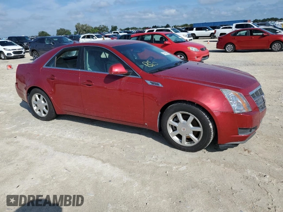 2009 Cadillac CTS RWD w/1SA with VIN 1G6DF577190154488, listed as a Copart auction lot 74051494 with 0 mi miles and Non Repairable. Bid and sale history available at carsss.com. Image 4.