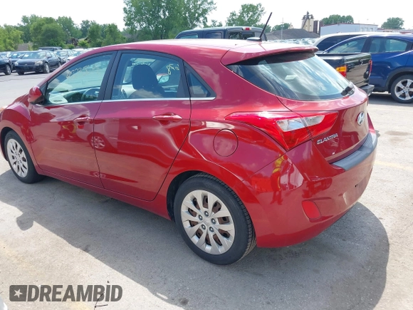 2016 Hyundai Elantra with VIN KMHD35LH4GU296386, listed as a IAAI auction lot 42235678 with 128,155 mi miles and . Bid and sale history available at DreamBid. Image 3.