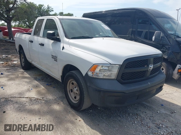 2020 Ram 1500 Tradesman with VIN 1C6RR6FGXLS117749, listed as a IAAI auction lot 42084572 with 137,970 mi miles and . Bid and sale history available at DreamBid. Image 1.