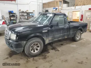 2010 Ford Ranger XL with VIN 1FTKR1AD0APA12180, listed as a Copart auction lot 54348495 with 295,212 mi miles and Clean Title. Bid and sale history available at carsss.com. Image 1.