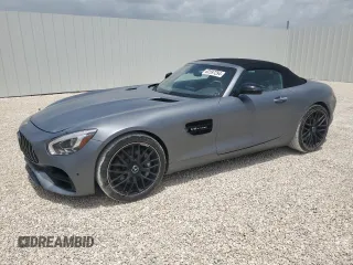 2018 Mercedes-Benz AMG GT with VIN WDDYK7HA6JA019527, listed as a Copart auction lot 62597294 with 31,701 mi miles and Salvage Title. Bid and sale history available at carsss.com. Image 1.