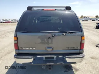 2002 Chevrolet Suburban LT with VIN 1GNFK16T32J242667, listed as a Copart auction lot 57413185 with Not provided miles and Salvage title. Bid and sale history available at DreamBid. Image 6.