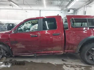 2021 Ram 1500 Classic Warlock with VIN 1C6RR7GT1MS506329, listed as a IAAI auction lot 41290485 with 56,819 mi miles. Bid and sale history available at carsss.com. Image 14.
