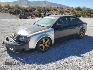 2003 Audi A4 1.8T with VIN WAULC68E63A270045, listed as a Copart auction lot 73395864 with 203,164 mi miles and Salvage Title. Bid and sale history available at carsss.com. Image 1.