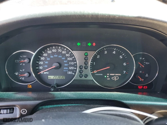 2007 Toyota Land Cruiser with VIN JTEHT05J972105495, listed as a Copart auction lot 73242704 with 203,830 mi miles and Salvage Title. Bid and sale history available at carsss.com. Image 9.