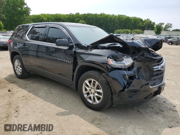 2020 Chevrolet Traverse LS with VIN 1GNERFKW6LJ179750, listed as a Copart auction lot 58975295 with 83,031 mi miles and Salvage title. Bid and sale history available at DreamBid. Image 4.