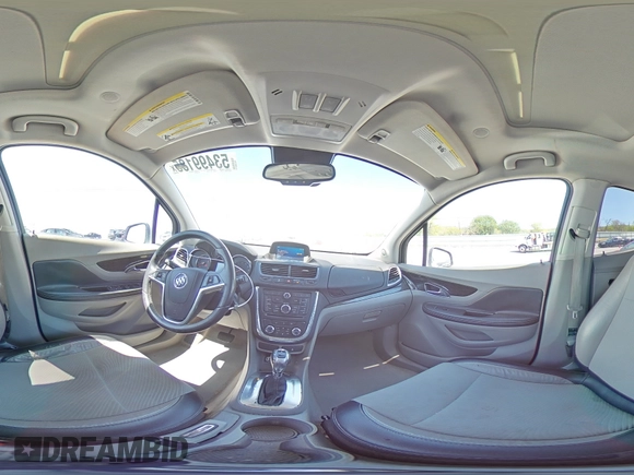 2014 Buick Encore Convenience with VIN KL4CJBSB1EB741719, listed as a Copart auction lot 53499185 with 156,785 mi miles and Salvage Title. Bid and sale history available at carsss.com. Image 15.