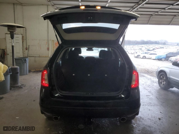 2013 Ford Edge SE with VIN 2FMDK3GC7DBE36390, listed as a Copart auction lot 43848715 with 121,402 mi miles and Salvage Title. Bid and sale history available at carsss.com. Image 6.