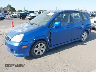 2005 Suzuki Aerio SX z VIN JS2RC61H655304942, wystawiony jako IAAI lot #42409409 z przebiegiem 212 440 mil mil oraz . Historia ofert i sprzedaży dostępna na DreamBid. Obrazek 2.