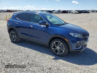 2023 Buick Encore GX Select with VIN KL4MMDS25PB054222, listed as a Copart auction lot 55575385 with 20,205 mi miles and Salvage title. Bid and sale history available at DreamBid. Image 4.