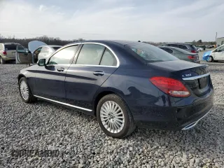 2017 Mercedes-Benz C with VIN 55SWF4JB7HU217203, listed as a Copart auction lot 46826495 with 98,133 mi miles and Salvage Title. Bid and sale history available at carsss.com. Image 2.