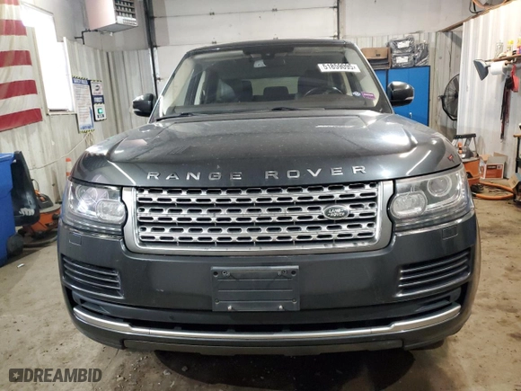 2016 Land Rover Range Rover HSE with VIN SALGS2VF6GA264290, listed as a Copart auction lot 51859095 with 122,493 mi miles and Clean Title. Bid and sale history available at carsss.com. Image 5.
