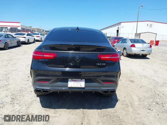 2017 Mercedes-Benz GLE 63 S AMG with VIN 4JGED7FB1HA059443, listed as a IAAI auction lot 42312493 with 85,849 mi miles and . Bid and sale history available at DreamBid. Image 16.