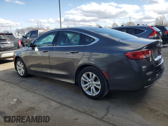 2015 Chrysler 200 Limited with VIN 1C3CCCAB6FN692268, listed as a Copart auction lot 52239345 with 140,245 mi miles and Non repairable. Bid and sale history available at DreamBid. Image 2.