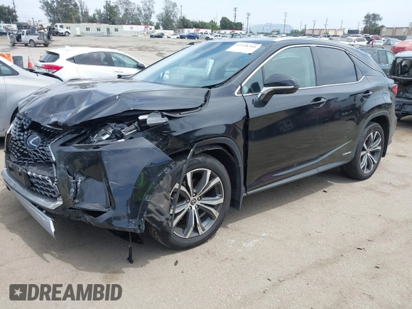 2022 Lexus RX 450h z VIN 2T2HGMDAXNC090694, wystawiony jako IAAI lot #42238399 z przebiegiem 58 272 mil mil oraz . Historia ofert i sprzedaży dostępna na DreamBid. Obrazek 2.