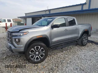 2023 GMC Canyon 4WD AT4 with VIN 1GTP6DEK7P1266831, listed as a Copart auction lot 78372204 with 0 mi miles and Salvage Title. Bid and sale history available at carsss.com. Image 1.