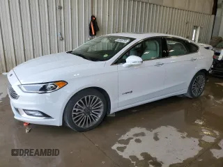 2017 Ford Fusion Hybrid Titanium with VIN 3FA6P0RU7HR360525, listed as a Copart auction lot 60966765 with 101,473 mi miles and Non repairable. Bid and sale history available at DreamBid. Image 1.