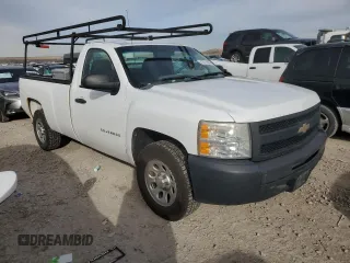 2010 Chevrolet Silverado 1500 Work Truck with VIN 1GCPCPEX5AZ282329, listed as a Copart auction lot 47871595 with 200,012 mi miles and Salvage Title. Bid and sale history available at DreamBid. Image 4.