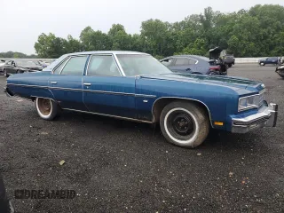 1976 Chevrolet Caprice z VIN 1N69U6J131687, wystawiony jako Copart lot #63160005 z przebiegiem 57 763 mil mil oraz Czysty tytuł • Clean title. Historia ofert i sprzedaży dostępna na DreamBid. Obrazek 4.