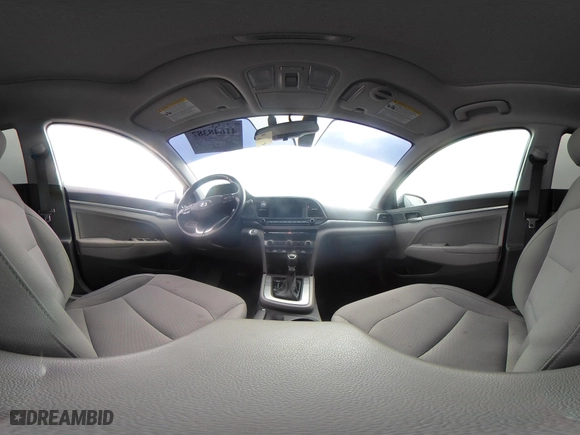 2019 Hyundai Elantra SEL with VIN KMHD84LF1KU816854, listed as a IAAI auction lot 41648387 with 55,070 mi miles. Bid and sale history available at carsss.com. Image 24.