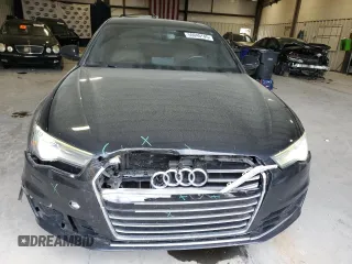 2016 Audi A6 Premium Plus with VIN WAUFGAFC3GN003689, listed as a Copart auction lot 50046145 with 130,670 mi miles and Salvage Title. Bid and sale history available at DreamBid. Image 5.