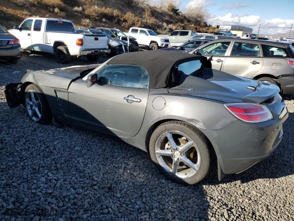 2009 Saturn Sky Red Line with VIN 1G8MT35X09Y106005, listed as a Copart auction lot 81554004 with 76,054 mi miles and Salvage Title. Bid and sale history available at carsss.com. Image 2.