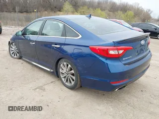 2017 Hyundai Sonata Sport with VIN 5NPE34AF2HH518326, listed as a IAAI auction lot 42060248 with 137,644 mi miles and . Bid and sale history available at DreamBid. Image 3.