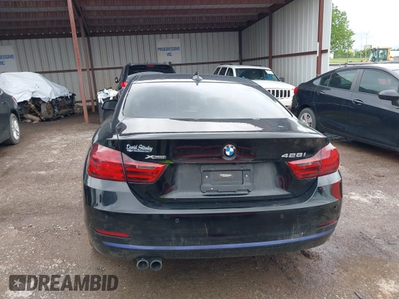 2015 BMW 4 Series 428i xDrive with VIN WBA3N5C56FK198340, listed as a IAAI auction lot 42153190 with 96,054 mi miles and . Bid and sale history available at DreamBid. Image 16.