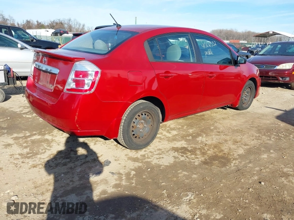 2011 Nissan Sentra SR with VIN 3N1AB6AP0BL648203, listed as a IAAI auction lot 41706552 with 191,679 mi miles and . Bid and sale history available at DreamBid. Image 4.