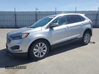 2022 Ford Edge Titanium z VIN 2FMPK4K94NBA55709, wystawiony jako Copart lot #55708335 z przebiegiem 46 158 mil mil oraz Szkoda całkowita • Salvage title. Historia ofert i sprzedaży dostępna na DreamBid. Obrazek 1.
