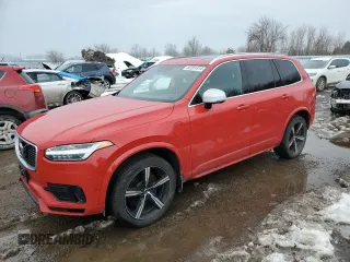 2016 Volvo XC90 R-Design with VIN YV4BC0PM3G1074927, listed as a Copart auction lot 83201414 with 205,778 mi miles and Clean Title. Bid and sale history available at carsss.com. Image 1.