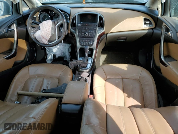 2014 Buick Verano Leather Group with VIN 1G4PS5SK2E4181568, listed as a Copart auction lot 48698125 with 0 mi miles and Salvage Title. Bid and sale history available at carsss.com. Image 8.