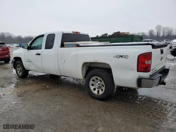 2011 Chevrolet Silverado 1500 Work Truck with VIN 1GCRKPE08BZ418520, listed as a Copart auction lot 85709674 with 135,726 mi miles and Salvage Title. Bid and sale history available at carsss.com. Image 2.