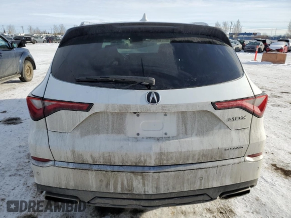 2023 Acura MDX Advance с VIN 5J8YE1H89PL802254, выставлен на аукционе Copart как лот 45778015 с пробегом 46 739 миль миль и Списание • Salvage title. История ставок и продаж доступна на DreamBid. Изображение 6.
