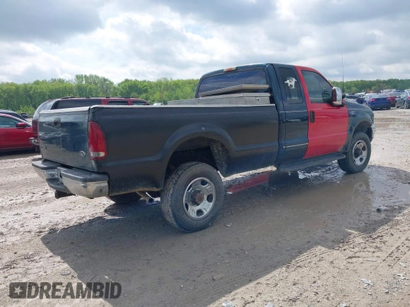 1999 Ford F-250 XL with VIN 1FTNX21SXXEC15587, listed as a IAAI auction lot 42166240 with 144,394 mi miles and . Bid and sale history available at DreamBid. Image 4.