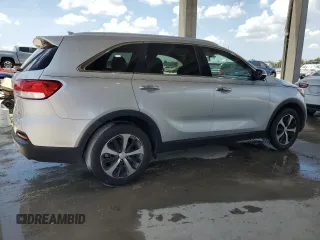 2017 Kia Sorento EX with VIN 5XYPH4A10HG257462, listed as a Copart auction lot 58009615 with 36,449 mi miles and Salvage title. Bid and sale history available at DreamBid. Image 3.