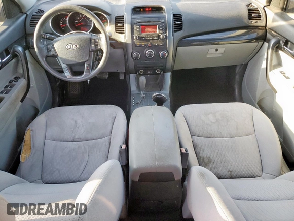 2011 Kia Sorento LX with VIN 5XYKT4A29BG069340, listed as a Copart auction lot 51992335 with 211,394 mi miles and Salvage Title. Bid and sale history available at carsss.com. Image 8.
