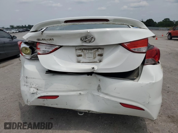 2011 Hyundai Elantra Limited z VIN 5NPDH4AE9BH045083, wystawiony jako Copart lot #60910325 z przebiegiem 217 356 mil mil oraz Szkoda całkowita • Salvage title. Historia ofert i sprzedaży dostępna na DreamBid. Obrazek 6.