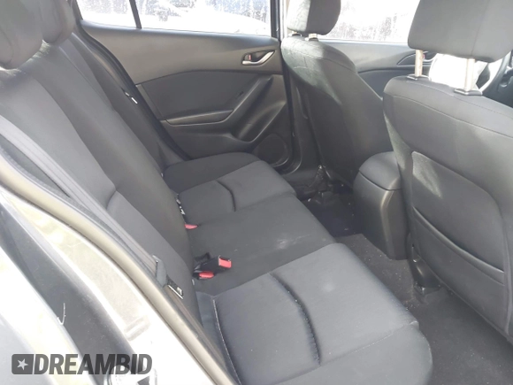 2015 Mazda 3 i SV with VIN JM1BM1T79F1246799, listed as a IAAI auction lot 41785860 with 109,760 mi miles. Bid and sale history available at carsss.com. Image 8.