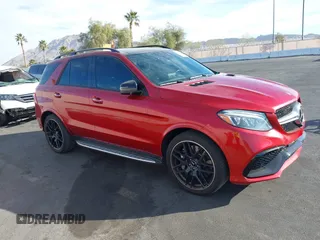 2016 Mercedes-Benz M ML 63 AMG with VIN 4JGDA7EB2GA684454, listed as a IAAI auction lot 41503290 with 87,054 mi miles. Bid and sale history available at carsss.com. Image 1.