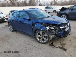 2017 Hyundai Veloster Value Edition with VIN KMHTC6AD0HU320220, listed as a Copart auction lot 85060194 with 115,355 mi miles and Salvage Title. Bid and sale history available at carsss.com. Image 4.
